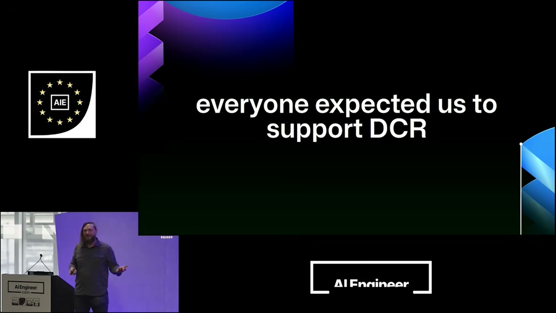 Everyone expected us to support DCR